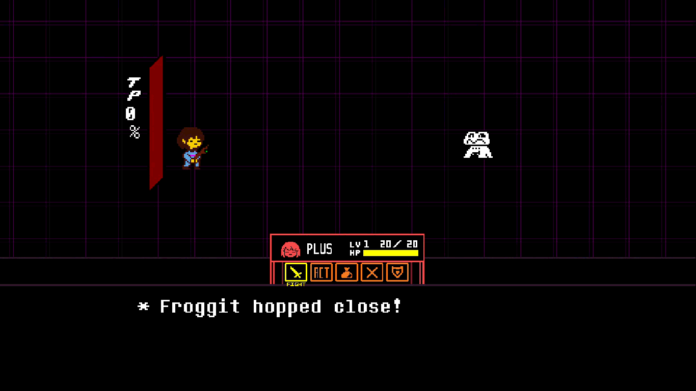 A first look of Deltarune-style Battles